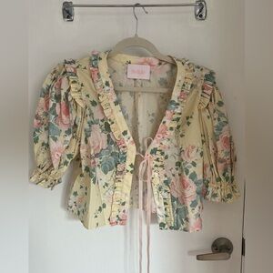 Selkie paper doll cotton fantasy blouse